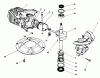 Toro 22035C - Lawnmower, 1987 (7000001-7999999) Ersatzteile CRANKSHAFT ASSEMBLY (MODEL NO. 47PG6)