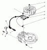 Toro 22035C - Lawnmower, 1987 (7000001-7999999) Ersatzteile FLYWHEEL AND MAGNETO ASSEMBLY (MODEL NO. 47PG6)