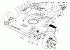 Toro 22035C - Lawnmower, 1988 (8000001-8999999) Ersatzteile HOUSING ASSEMBLY