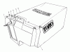 Toro 22037B - Proline 21" Recycler Mower, 1993 (39000001-39999999) Ersatzteile GRASS BAG ASSEMBLY NO. 11-5609