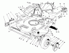 Toro 22037B - Proline 21" Recycler Mower, 1993 (39000001-39999999) Ersatzteile HOUSING ASSEMBLY