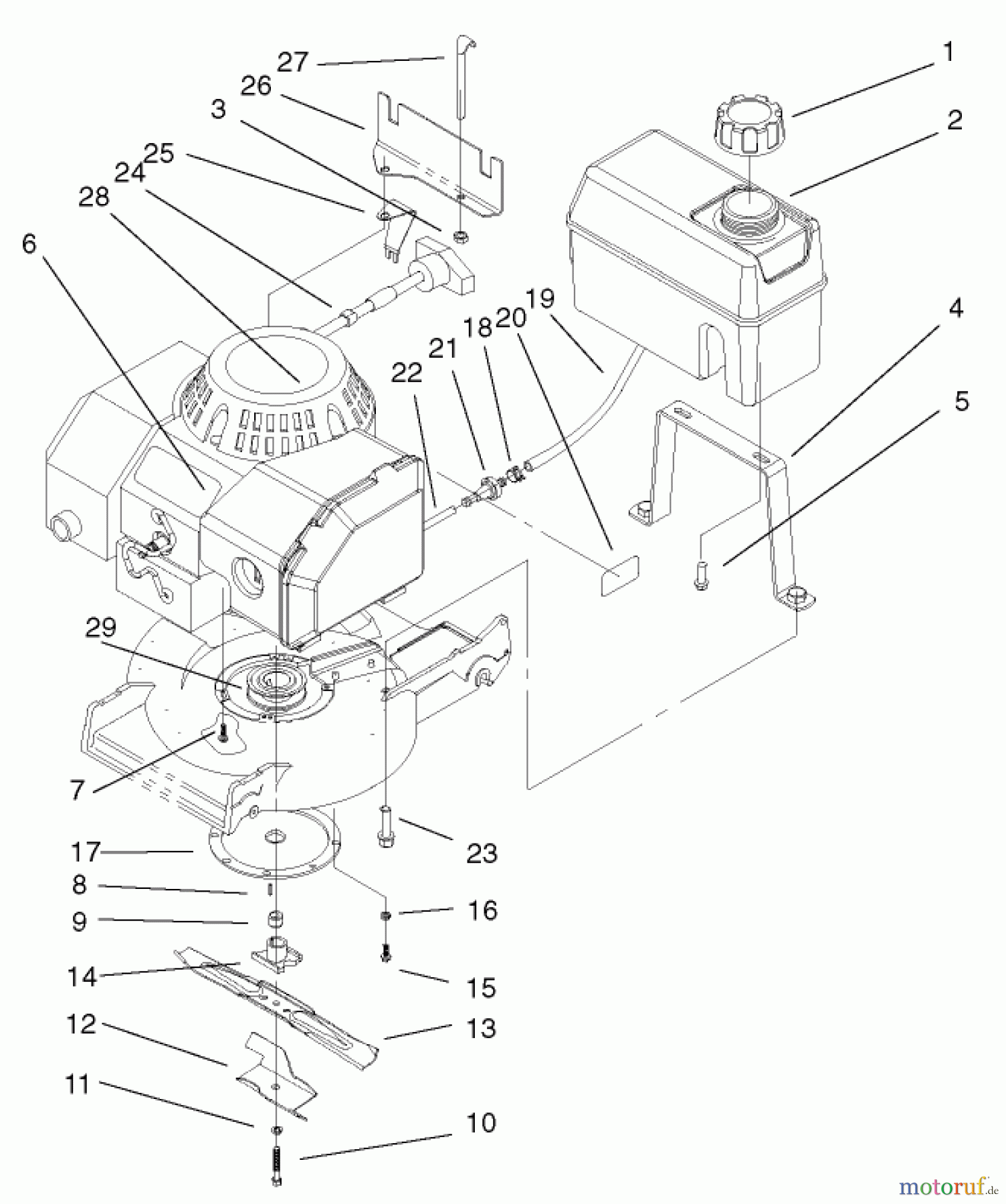 Toro Neu Mowers, Walk-Behind Seite 2 22040 - Toro ProLine 21