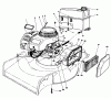 Toro 22580 - Lawnmower, 1991 (1000001-1999999) Ersatzteile ENGINE ASSEMBLY