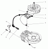 Toro 22043 - Recycler Mower, 2000 (200000001-200999999) Ersatzteile IGNITION ASSEMBLY (MODEL NO. 47PT7-7)