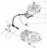 Toro 22045 - Recycler Mower, 2000 (200000001-200999999) Ersatzteile IGNITION ASSEMBLY (MODEL NO. 47PV9-7)