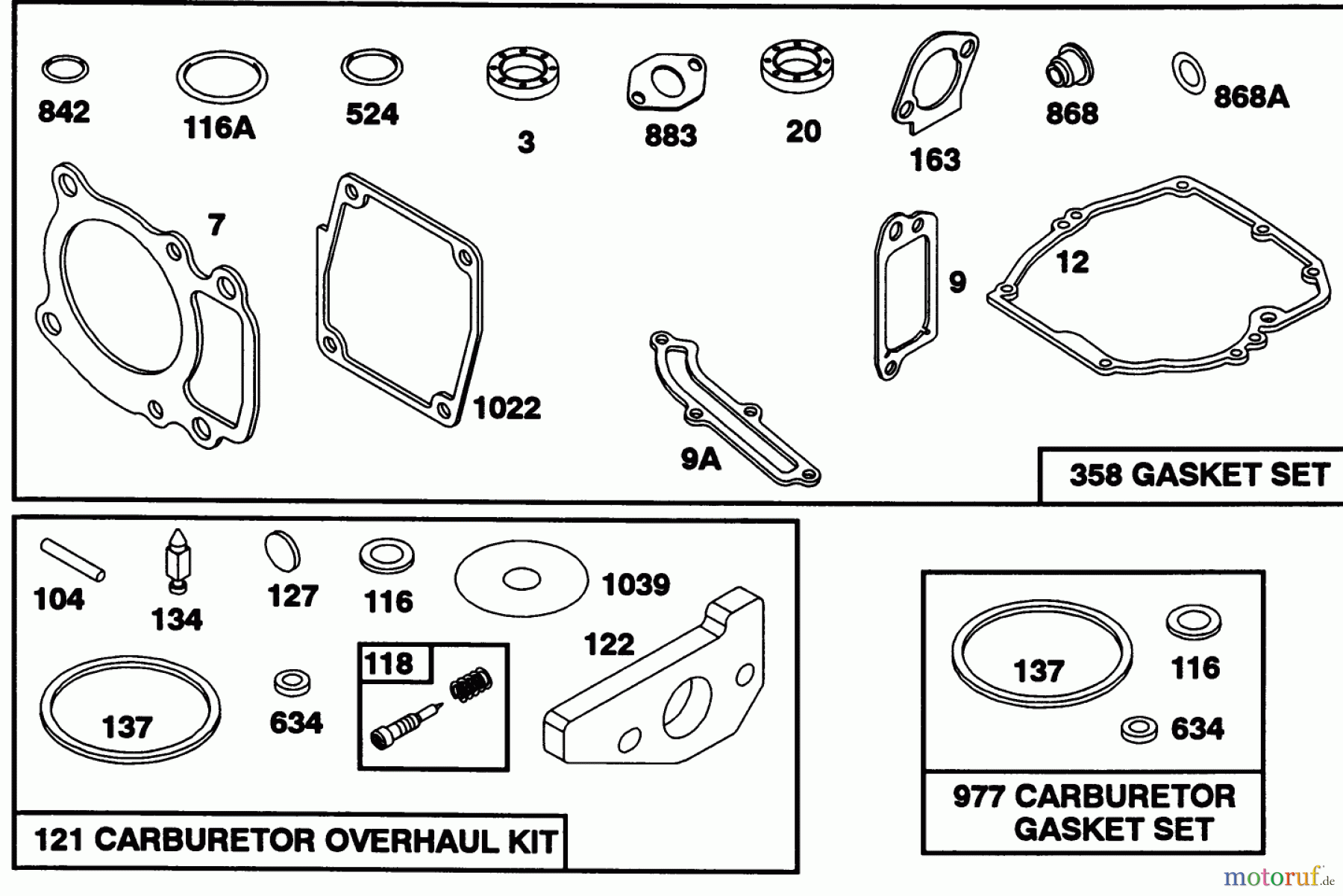 Toro Neu Mowers, Walk-Behind Seite 2 22151 - Toro Lawnmower, 1993 (3900001-3900855) ENGINE GTS 150 77-9140 #8