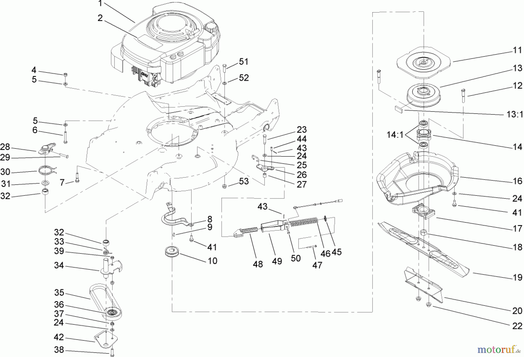  Toro Neu Mowers, Walk-Behind Seite 2 22168 - Toro 21