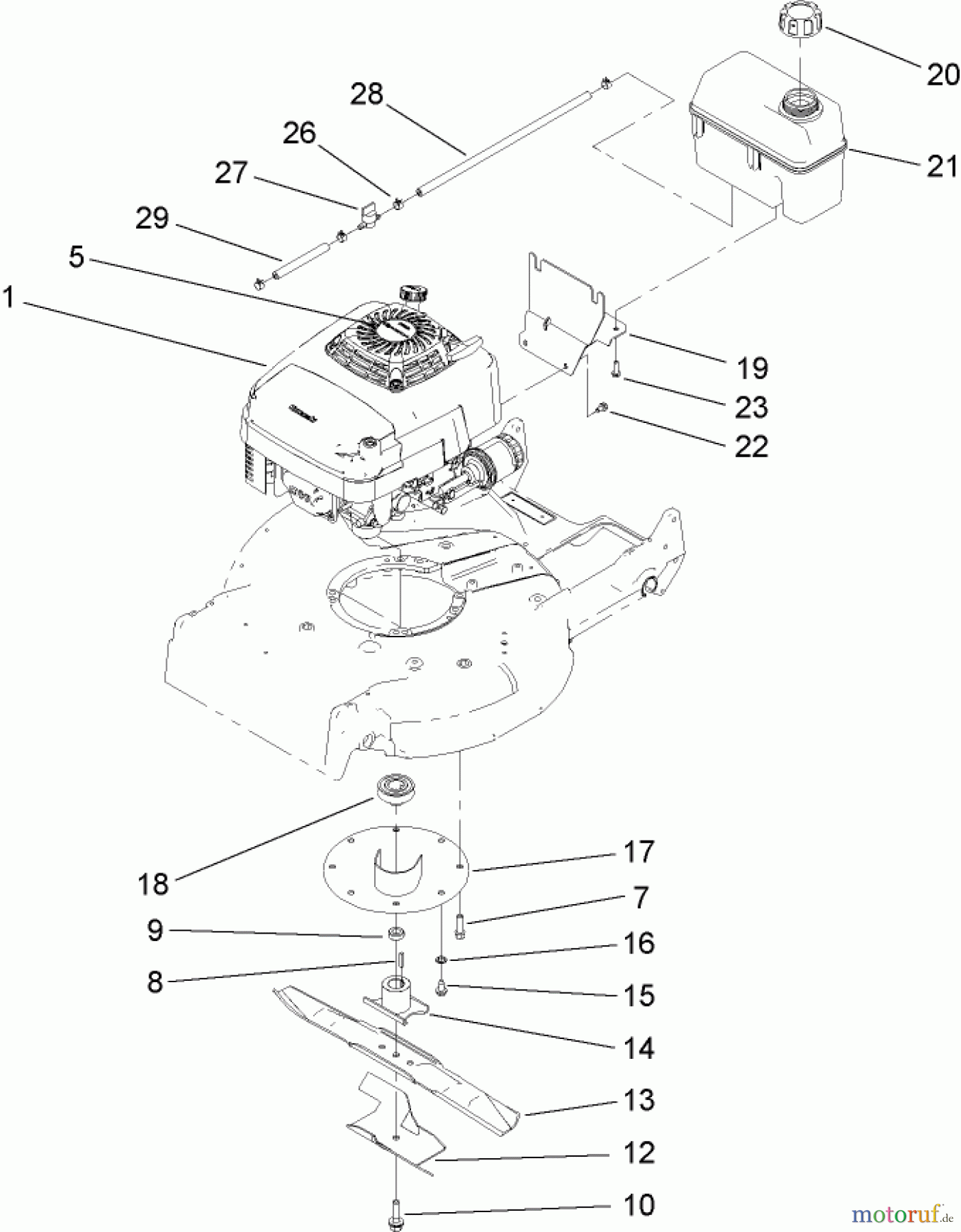  Toro Neu Mowers, Walk-Behind Seite 2 22187 - Toro 21