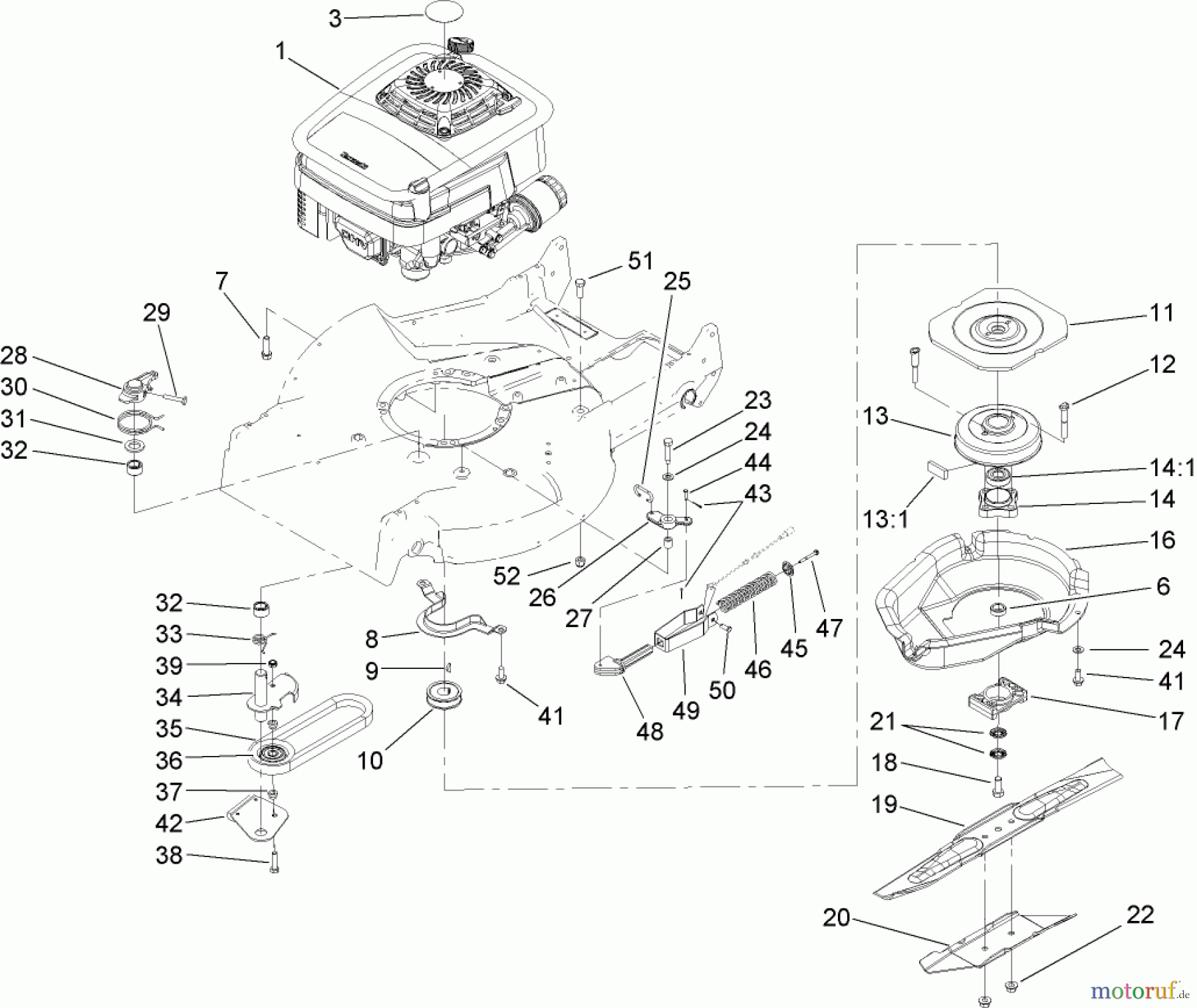  Toro Neu Mowers, Walk-Behind Seite 2 22188 - Toro 21