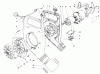 Toro 51540 (500 TBX) - 500 TBX Rake-O-Vac, 1985 (5000001-5999999) Ersatzteile BLOWER ASSEMBLY