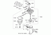 Toro 22193 (PT21) - PT21 Trim Mower, 2008 (280000001-280999999) Ersatzteile CARBURETOR ASSEMBLY KAWASAKI FJ180V-AS34