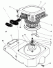 Toro 22510 - Lawnmower, 1988 (8000001-8999999) Ersatzteile RECOIL ASSEMBLY MODEL NO. VMH7