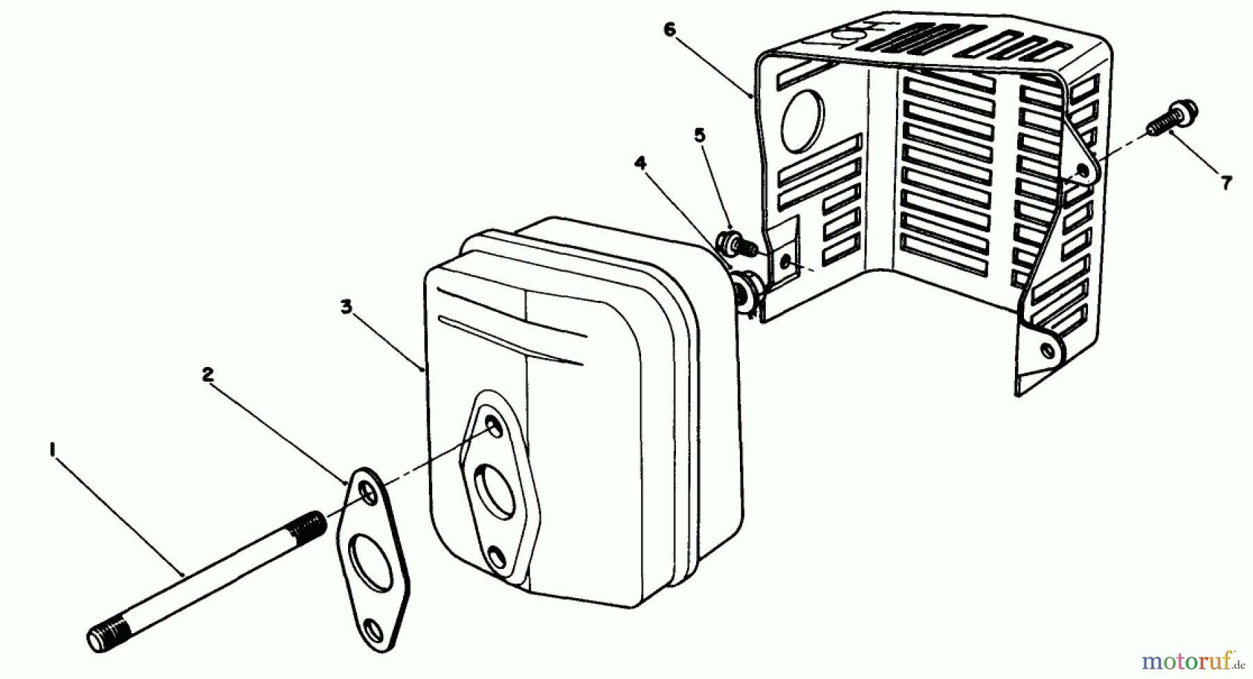  Toro Neu Mowers, Walk-Behind Seite 2 22621 - Toro Lawnmower, 1988 (8000001-8999999) ENGINE ASSEMBLY MODEL NO. VMH-7 #7