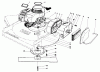 Toro 22680C - Lawnmower, 1988 (8000001-8999999) Ersatzteile ENGINE ASSEMBLY