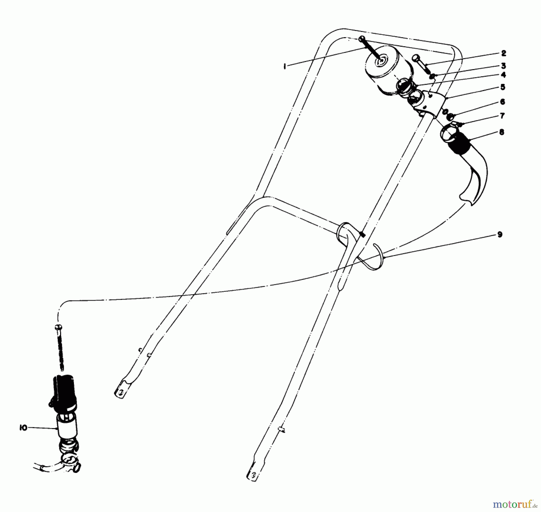  Toro Neu Mowers, Walk-Behind Seite 2 23158 - Toro Lawnmower, 1980 (0000001-0999999) REMOTE AIR CLEANER KIT NO. 28-0580 (OPTIONAL)