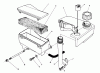 Toro 26621B - Lawnmower, 1991 (1000001-1999999) Ersatzteile AIR CLEANER & FUEL TANK ASSEMBLY (ENGINE MODEL NO. VML0-2)