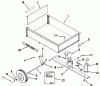 Toro 97-05DC01 - 5.5 Cubic Foot Cart, 1979 Ersatzteile DUMP CART-10 CU. FT. (.28 CU.M)(VEHICLE IDENTIFICATION NUMBER 97-10DC01)