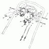 Toro 26621B - Lawnmower, 1991 (1000001-1999999) Ersatzteile TRACTION CONTROL ASSEMBLY