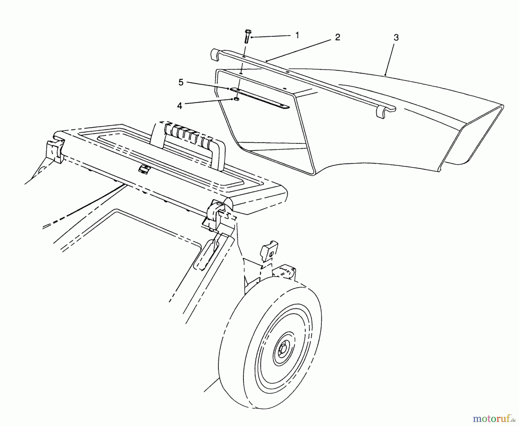 Toro Neu Mowers, Walk-Behind Seite 2 26622 - Toro Lawnmower, 1990 (0003101-0999999) SIDE DISCHARGE CHUTE MODEL NO. 59112 (OPTIONAL)