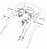 Toro 26622CS - Lawnmower, 1989 (9000001-9999999) Ersatzteile TRACTION CONTROL ASSEMBLY