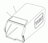 Toro 26624 - Lawnmower, 1990 (0001102-0999999) Ersatzteile GRASS BAG ASSEMBLY