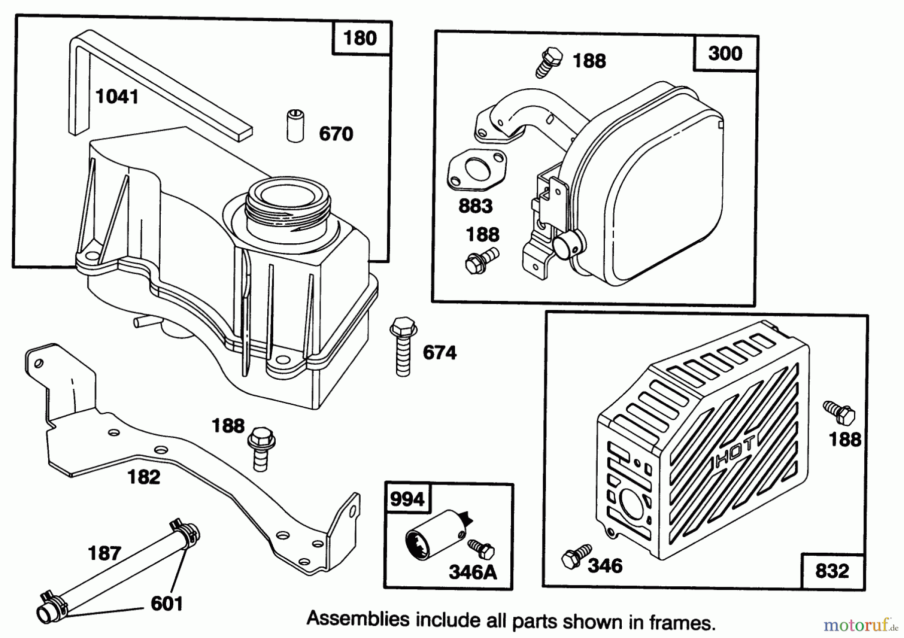 Toro Neu Mowers, Walk-Behind Seite 2 26630BC - Toro Lawnmower, 1995 (5900001-5999999) ENGINE GTS 150 #7