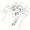 Toro 26631B - Lawnmower, 1993 (3900001-3999999) Ersatzteile TRACTION CONTROL ASSEMBLY