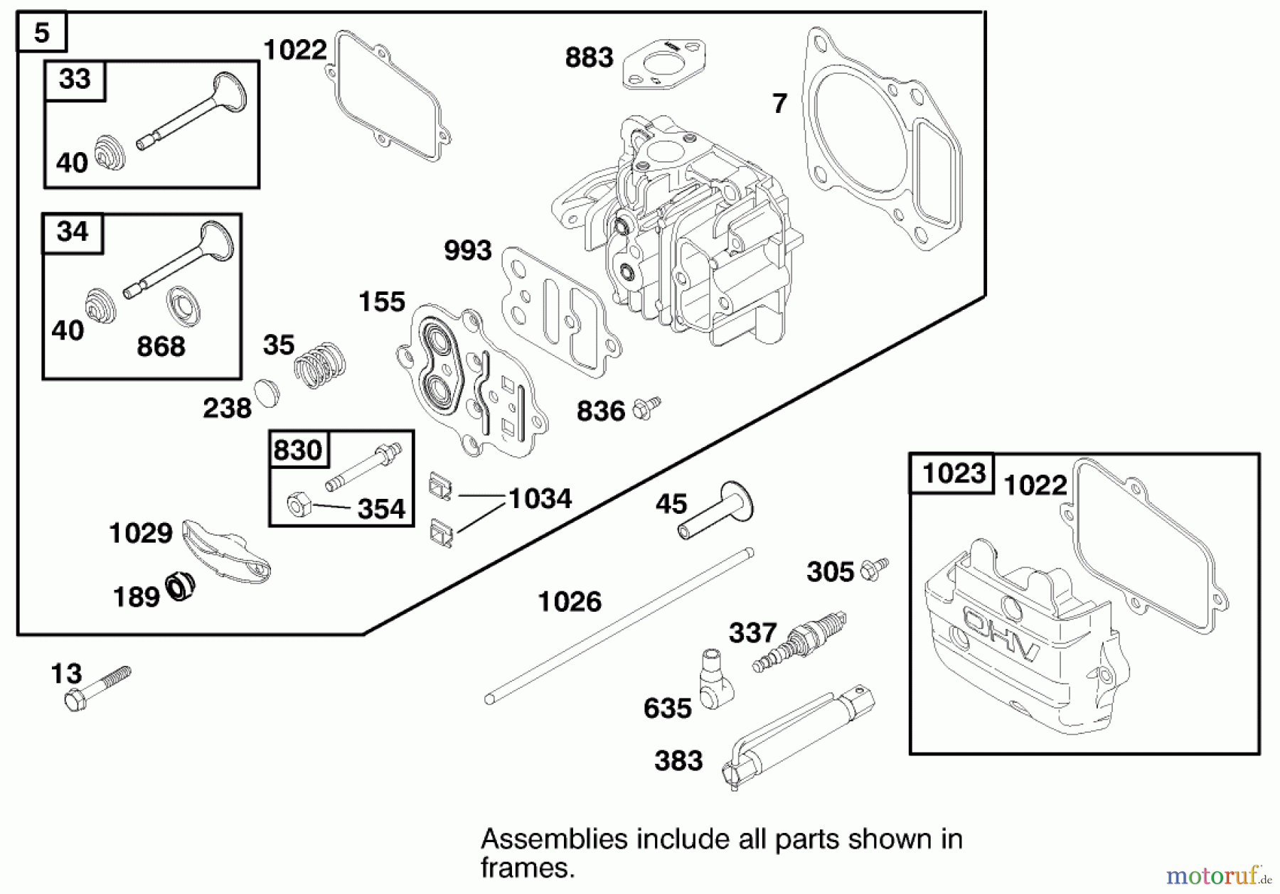  Toro Neu Mowers, Walk-Behind Seite 2 26637 - Toro Lawnmower, 1999 (9900001-9999999) ENGINE GTS-200 #2