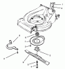 Toro 26640B - Lawnmower, 1993 (3900001-3999999) Ersatzteile BLADE ASSEMBLY