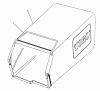 Toro 26641 - Lawnmower, 1989 (9000001-9999999) Ersatzteile GRASS BAG ASSEMBLY