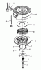 Toro 26641 - Lawnmower, 1989 (9000001-9999999) Ersatzteile REWIND STARTER TECUMSEH NO. 590621