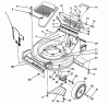 Toro 26642 - Lawnmower, 1989 (9000001-9999999) Ersatzteile HOUSING ASSEMBLY #1
