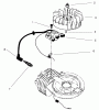 Toro 26643 - Lawnmower, 1997 (7900001-7999999) Ersatzteile IGNITION ASSEMBLY