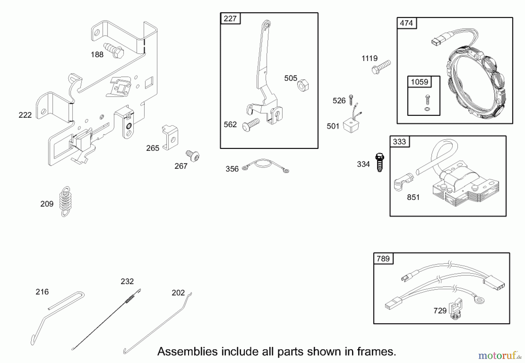  Toro Neu Mowers, Zero-Turn 74301 (14-38Z) - Toro 14-38Z TimeCutter Z Riding Mower, 2004 (240000001-240000893) GOVERNOR ASSEMBLY BRIGGS AND STRATTON 280H07-0166-E1