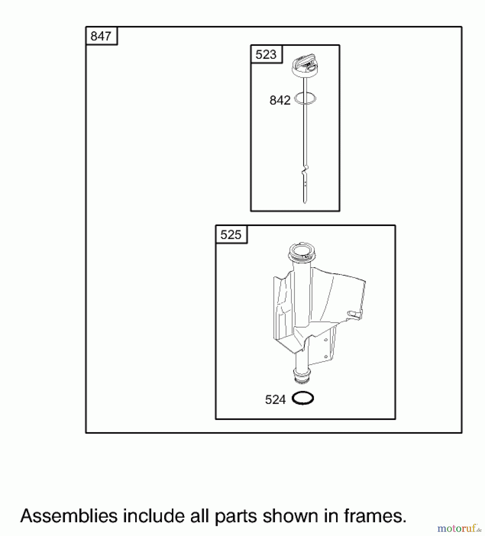  Toro Neu Mowers, Zero-Turn 74301 (14-38Z) - Toro 14-38Z TimeCutter Z Riding Mower, 2004 (240000894-240999999) OIL FILTER, TUBE AND PUMP ASSEMBLY BRIGGS AND STRATTON 280H07-0166-E1