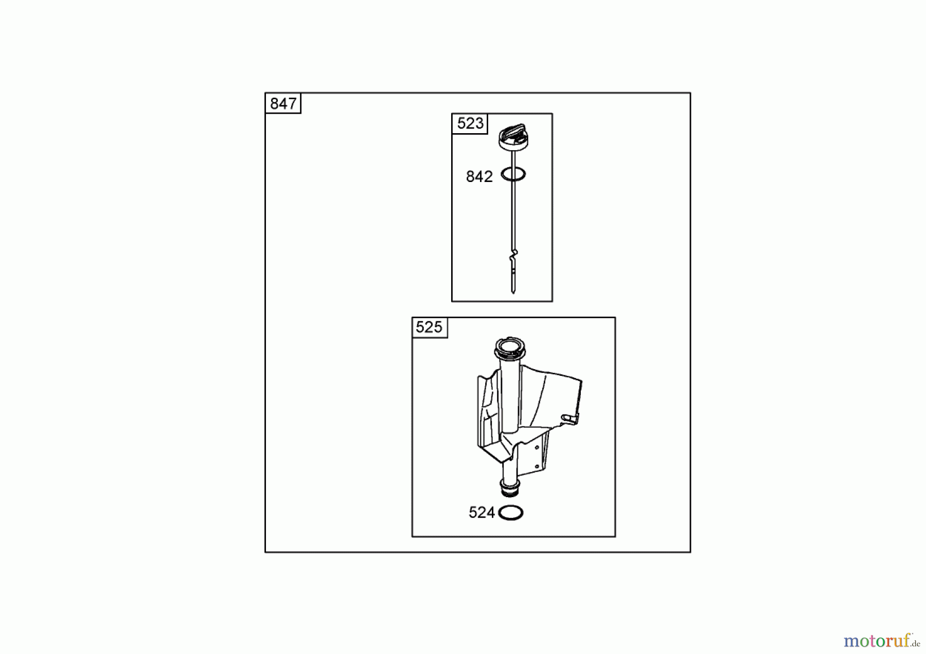  Toro Neu Mowers, Zero-Turn 74330 (Z420) - Toro TimeCutter Z420 Riding Mower, 2005 (250000001-250999999) OIL FILTER, TUBE AND PUMP ASSEMBLY BRIGGS AND STRATTON 286H77-0165-E1