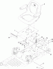 Toro 74390 (ZS 4200TF) - TimeCutter ZS 4200TF Riding Mower, 2012 (SN 312000001-312999999) Ersatzteile SEAT ASSEMBLY