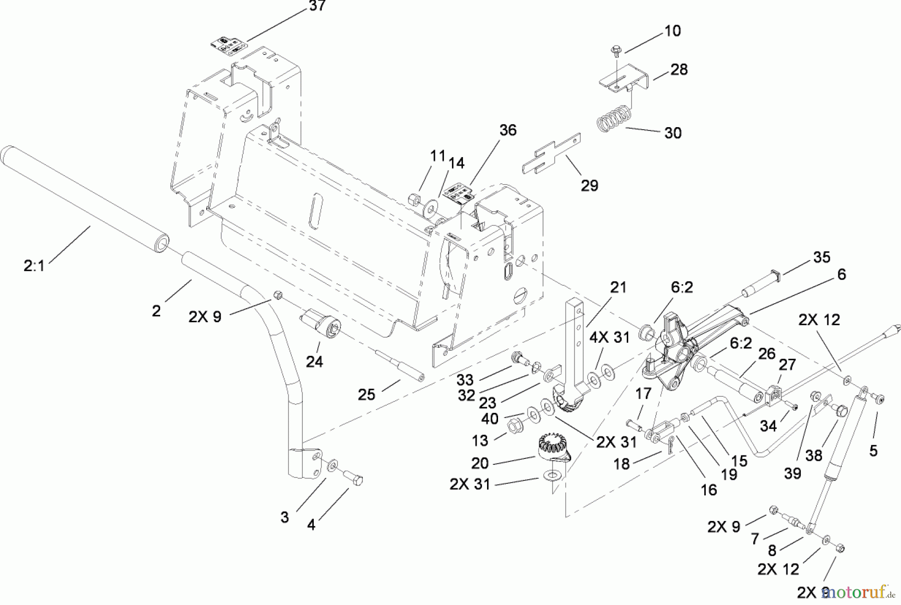  Toro Neu Mowers, Zero-Turn 74391 (Z5000) - Toro TimeCutter Z5000 Riding Mower, 2008 (280000001-280999999) CONTROL ASSEMBLY