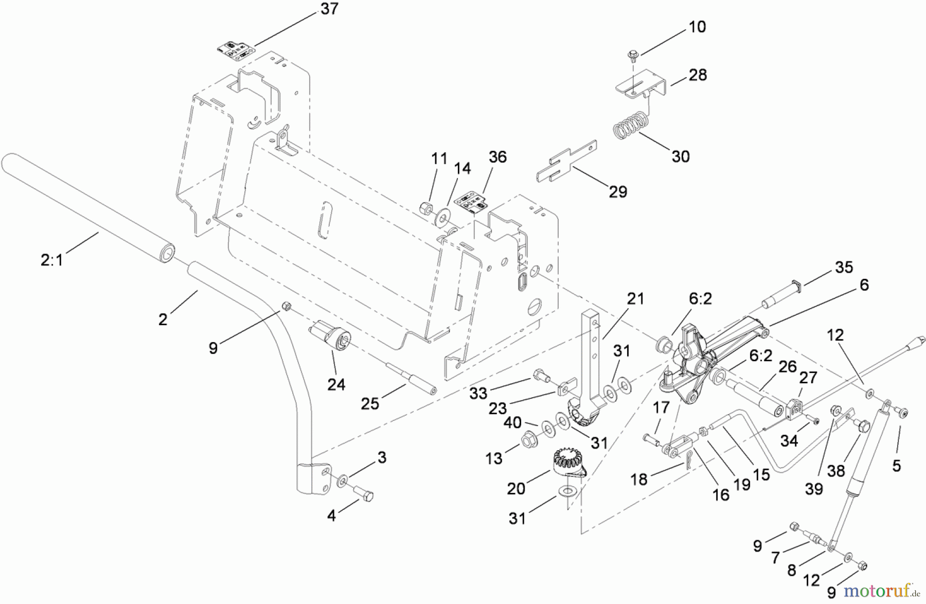 Toro Neu Mowers, Zero-Turn 74399 (Z5020) - Toro TimeCutter Z5020 Riding Mower, 2009 (290000440-290999999) CONTROL ASSEMBLY
