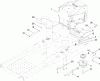 Toro 74399 (Z5020) - TimeCutter Z5020 Riding Mower, 2009 (290000440-290999999) Ersatzteile ENGINE AND CLUTCH ASSEMBLY