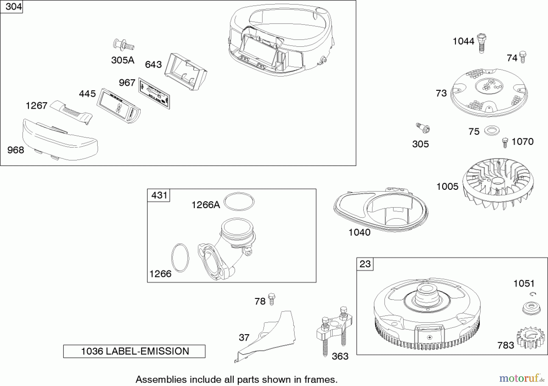 Toro Neu Mowers, Zero-Turn 74402 (14-38Z) - Toro 14-38Z TimeCutter Z Riding Mower, 2004 (240000001-240999999) BLOWER HOUSING ASSEMBLY BRIGGS AND STRATTON 280H07-0166-E1