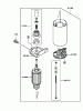 Toro 74405 (18-52ZX) - 18-52ZX TimeCutter ZX Riding Mower, 2003 (230000001-230999999) Ersatzteile STARTER ASSEMBLY KAWASAKI FH531V-AS11