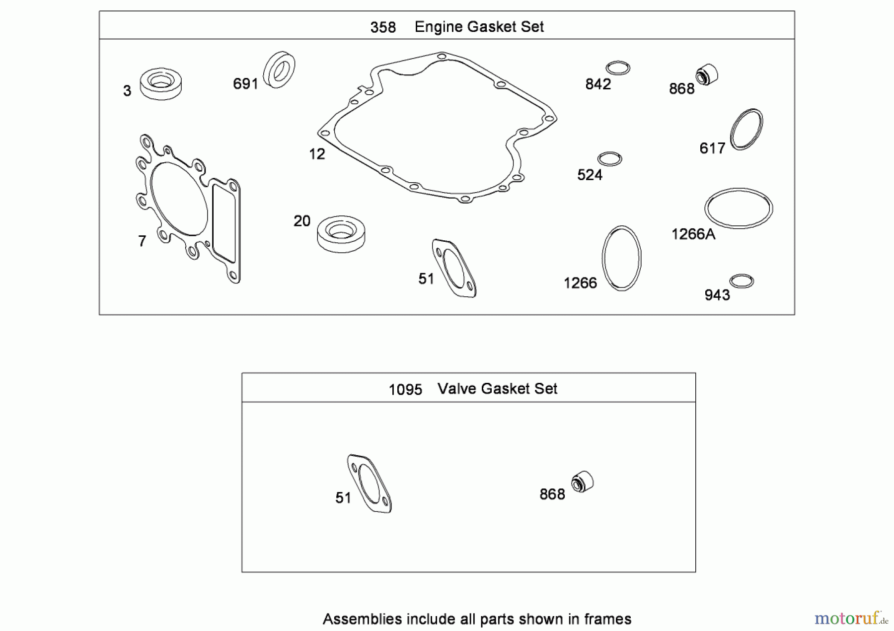  Toro Neu Mowers, Zero-Turn 74433 (ZD420) - Toro TimeCutter ZD420 Riding Mower, 2008 (280000001-280999999) GASKET SET BRIGGS AND STRATTON MODEL 31P777-0133-E1