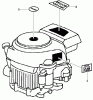 Toro 74434 (ZD530) - TimeCutter ZD530 Riding Mower, 2007 (270000001-270999999) Ersatzteile LABEL ASSEMBLY HONDA GXV530 EXA2