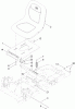 Toro 74625 (4235) - TimeCutter SS 4235 Riding Mower, 2011 (311000001-311999999) Ersatzteile SEAT ASSEMBLY