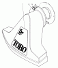 Toro 62923 - 5 hp Lawn Vacuum, 1978 (8000001-8999999) Ersatzteile SNOUT ASSEMBLY (MODELS 62912 & 62923)
