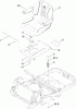 Toro 74830 (ZX4800) - TITAN ZX4800 Zero-Turn-Radius Riding Mower, 2010 (310000001-310999999) Ersatzteile SEAT ASSEMBLY