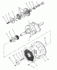 Toro Y1-16OEE4 (616-Z) - 616-Z Tractor, 1992 (2000001-2999999) Ersatzteile CRANKSHAFT, CAMSHAFT & FLYWHEEL ASSEMBLY