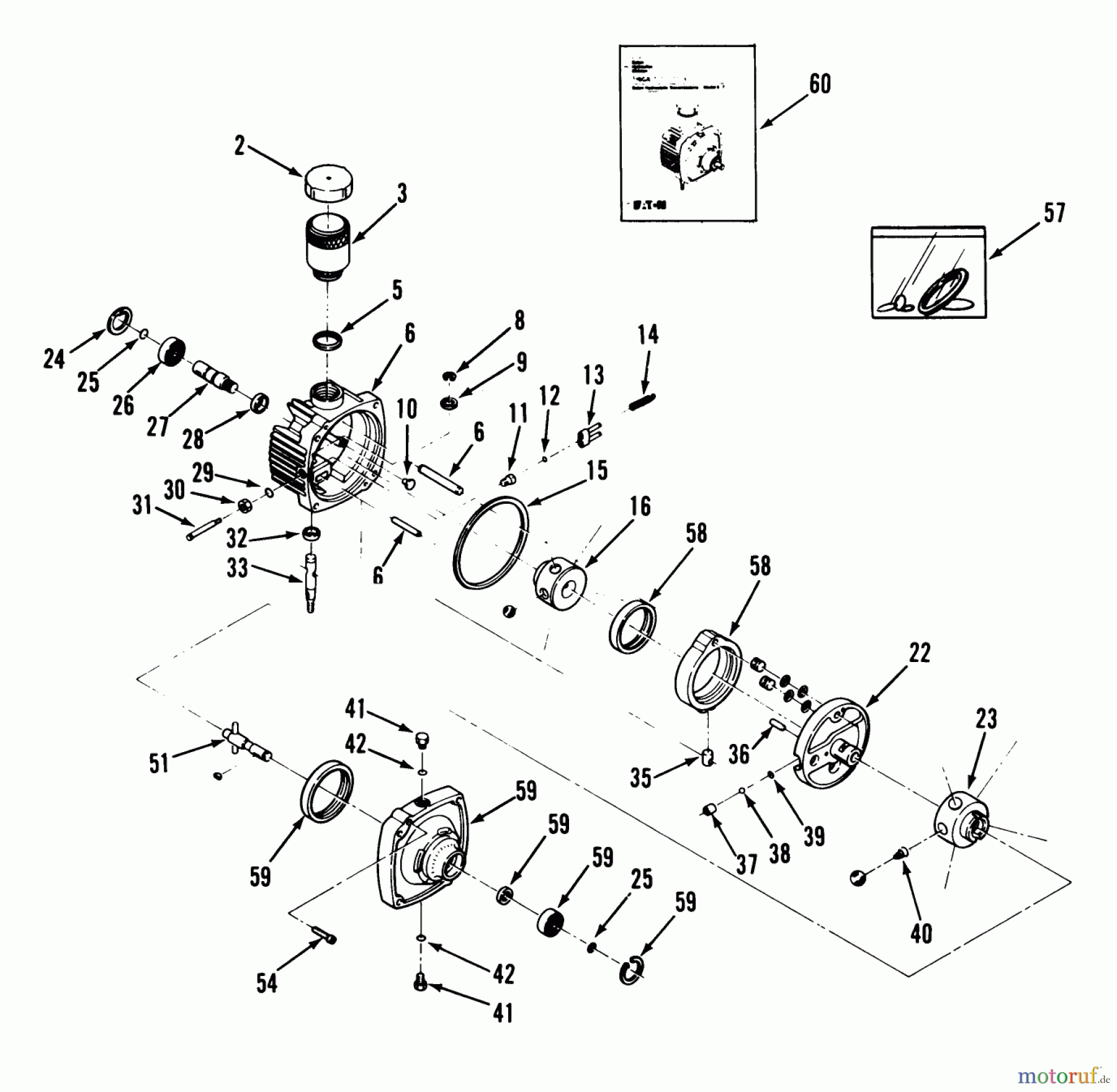  Toro Neu Mowers, Zero-Turn Z1-24OE05 (724-Z) - Toro 724-Z Tractor, 1992 (2000001-2999999) HYDROSTATIC TRANSMISSION