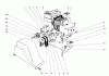 Toro 31625 (524) - 524 Snowthrower, 1977 (7000001-7999999) Ersatzteile ENGINE ASSEMBLY (MODEL NO. 31625)